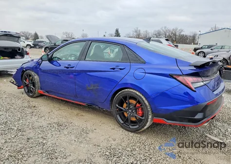2025 Hyundai Elantra N z USA, uszkodzony, nr VIN KMHLW4DK0SU030184